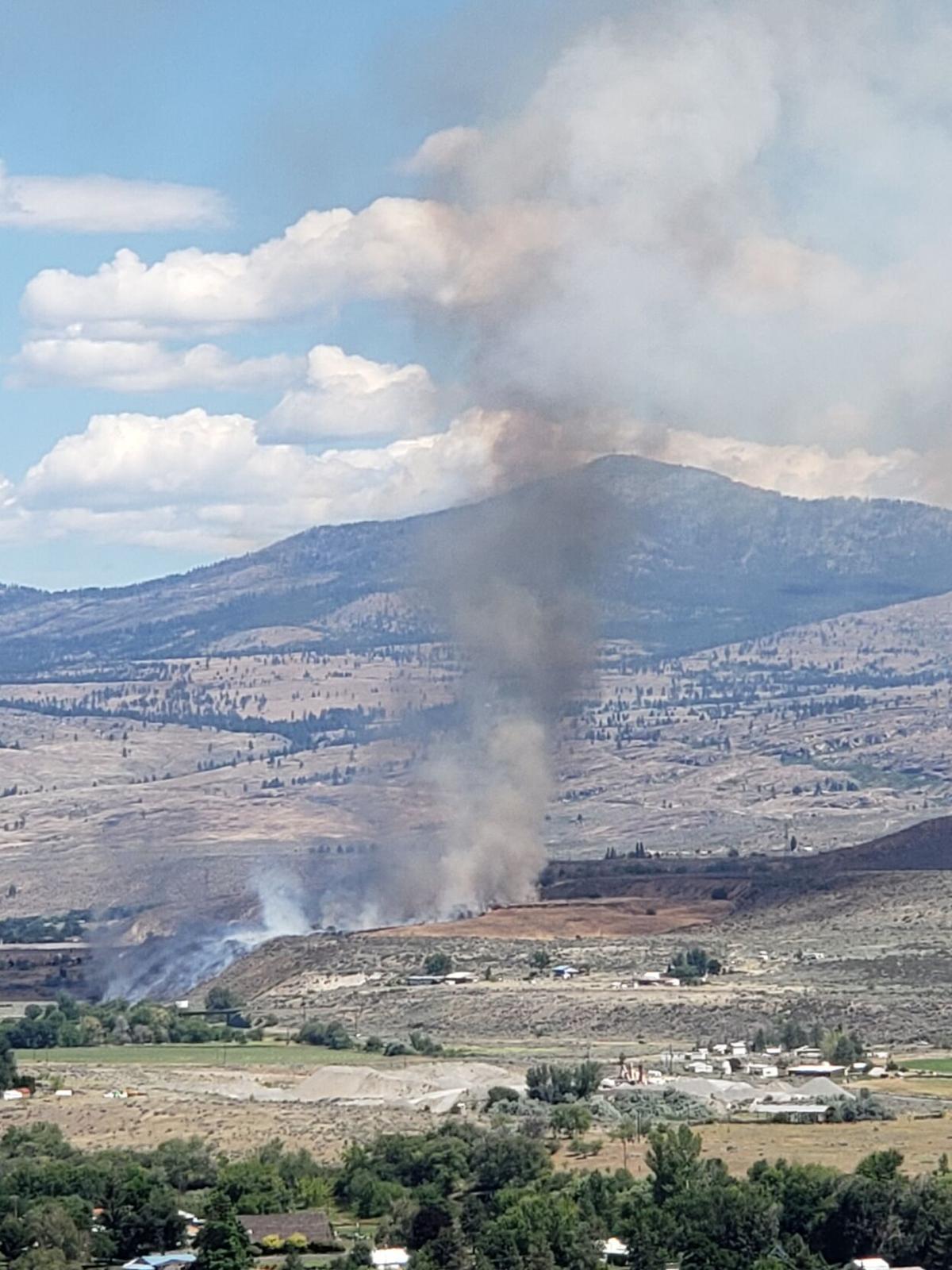 Rodeo Trail Fire burning near Omak contained Top Story