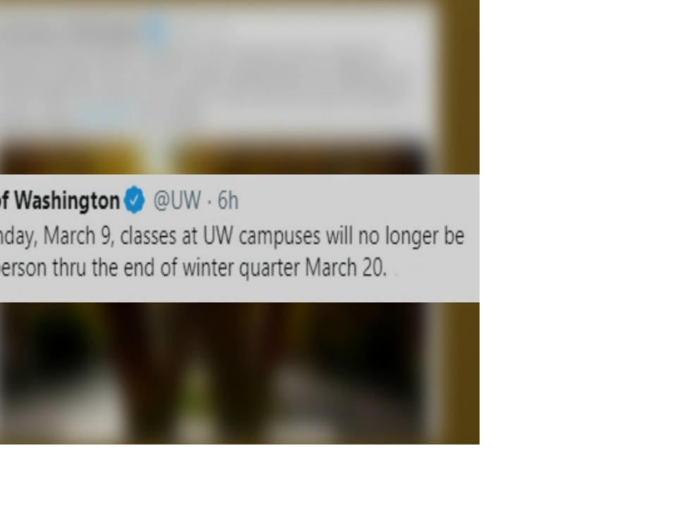 Uw And Ewu Looking To Online Options Amid Coronavirus Concerns