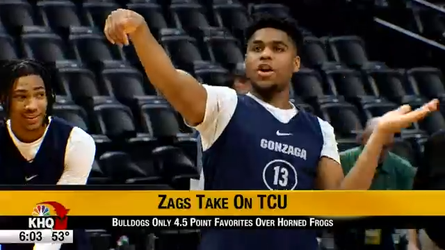 Gonzaga And TCU Is A Great Matchup, Oddsmakers Favor Zags Slightly ...