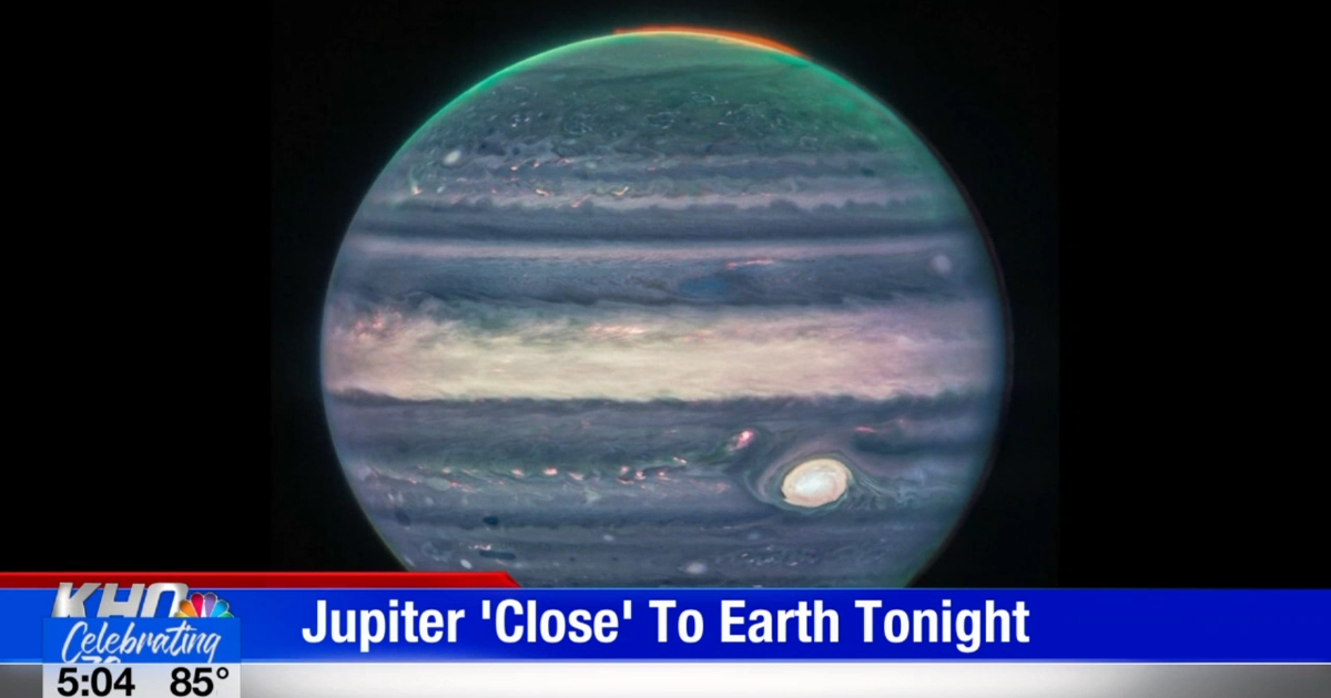 Jupiter will be bigger and brighter than normal: How you can see it - KHQ Right Now