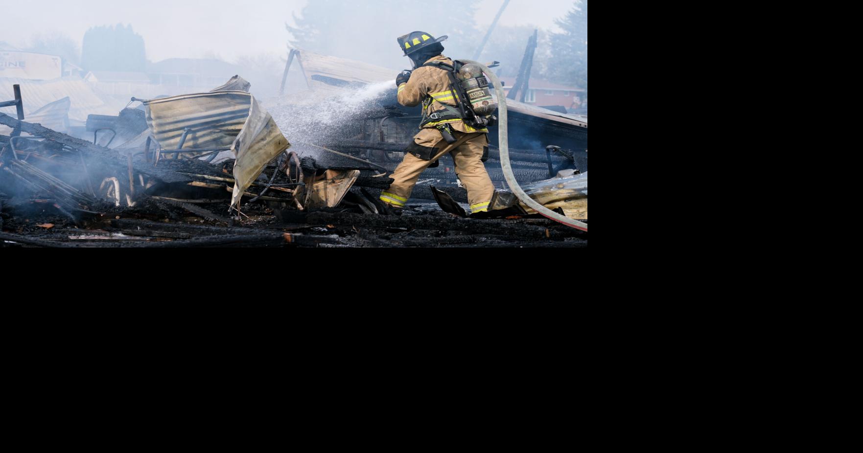 Crews tackle structure fire on East 24th Avenue in Spokane Valley ...