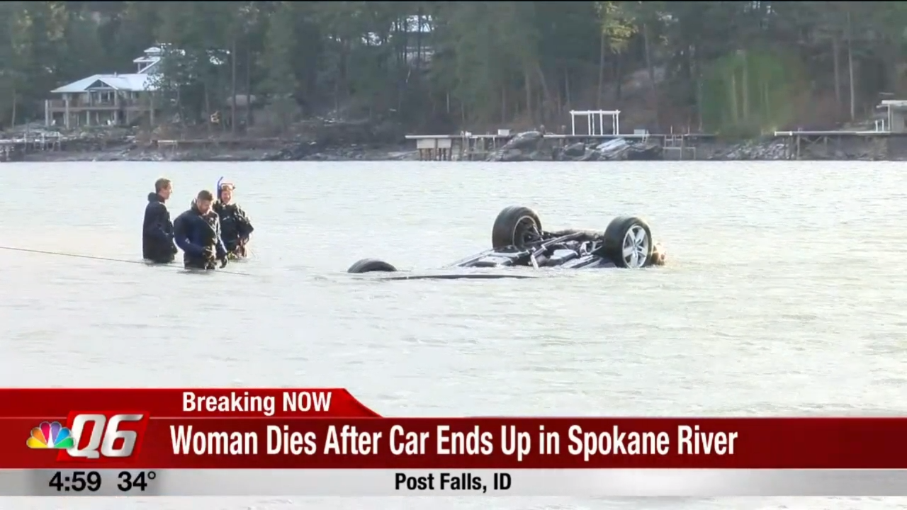 Woman Dies After Crashing Into The Spokane River News Khq Com