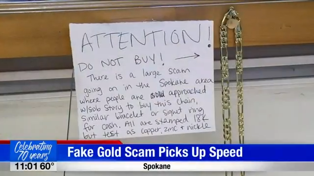 Don't fall for this fake gold jewelry scam