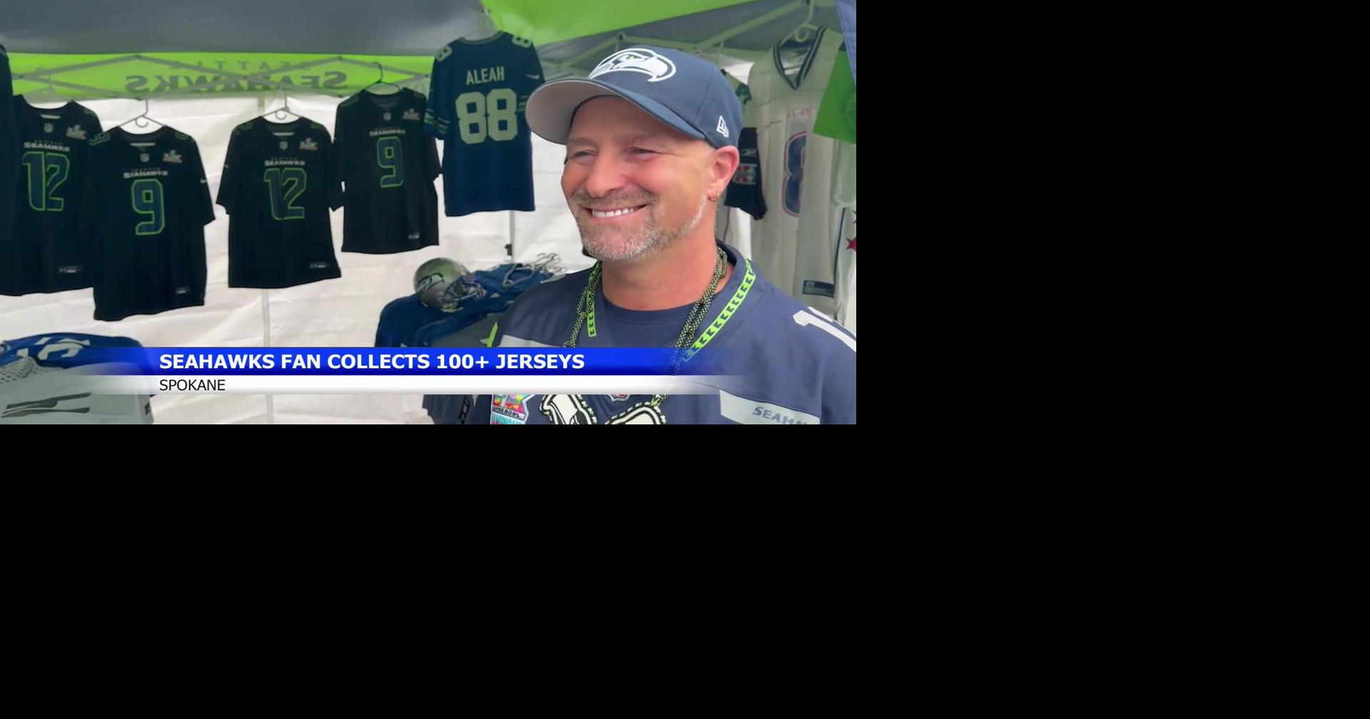 Spokane Seahawks superfan collects 105 jerseys before opener Sep 9, 2026 4 mins ago