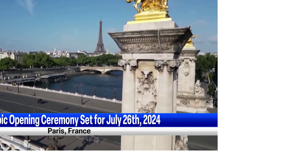 Countdown for Paris 2024 Olympics is on as athletes from all around the