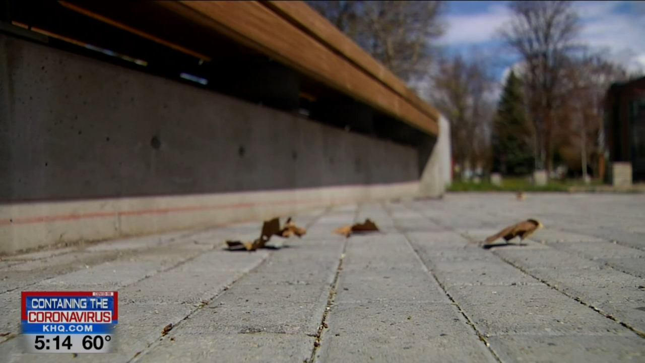 Ewu S Campus Almost A Ghost Town Coronavirus Khq Com