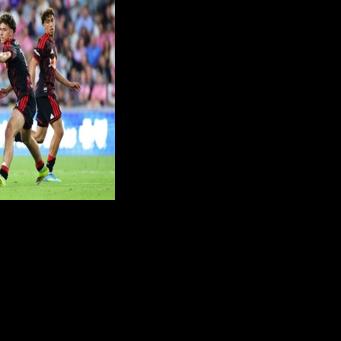 Lionel Messi battle's New York's teenage midfielder Adri Mehmeti during Inter Miami's 2-2 draw