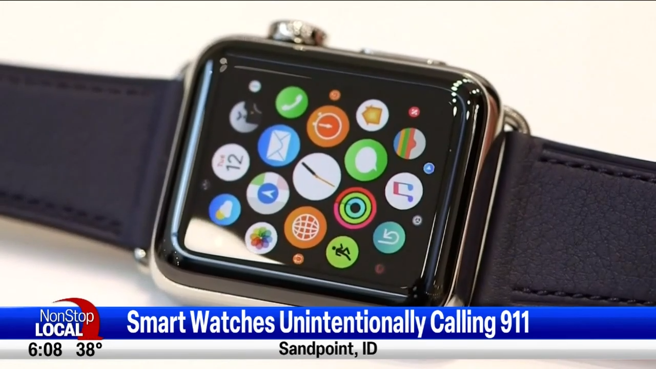 Smartwatch that calls new arrivals 911