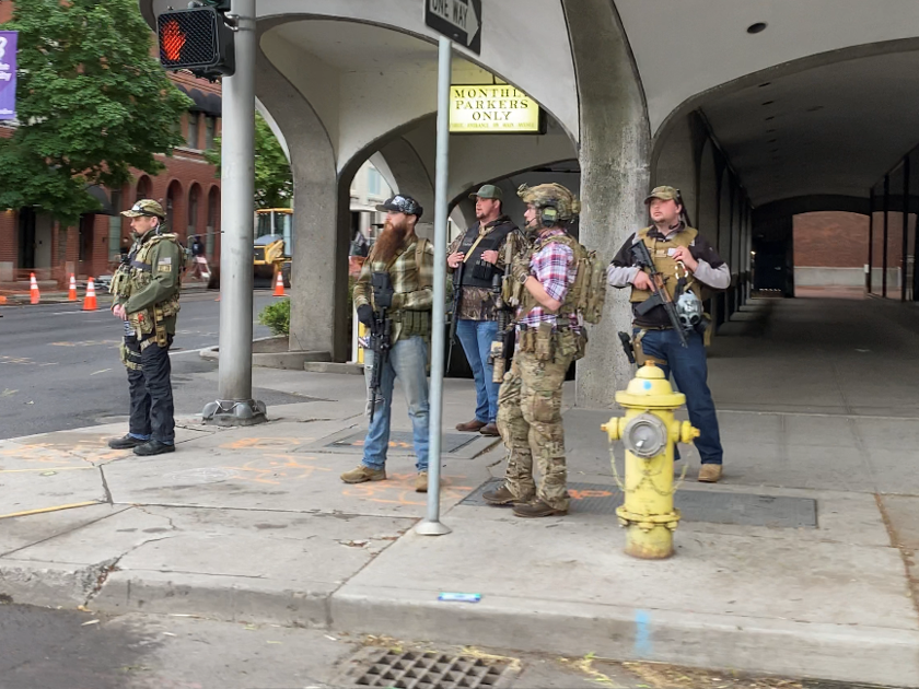 Spokane elected leaders issue statement strongly opposing 'armed