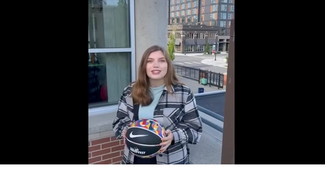 Ava Wainhouse challenges Murrow College to #FoodBucketChallenge | Food