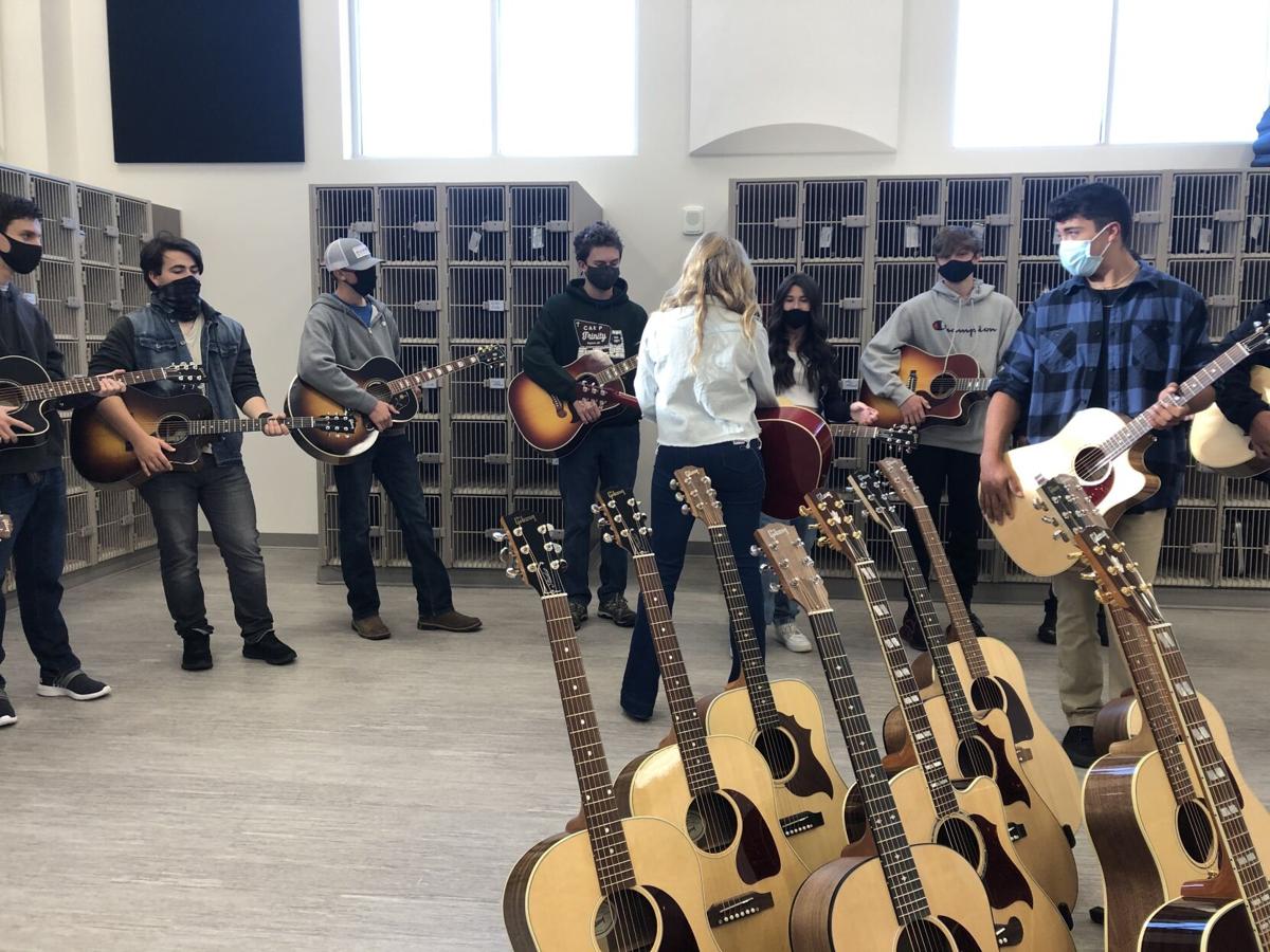 Bozeman Gibson Factory donates 24 guitars to Gallatin High School
