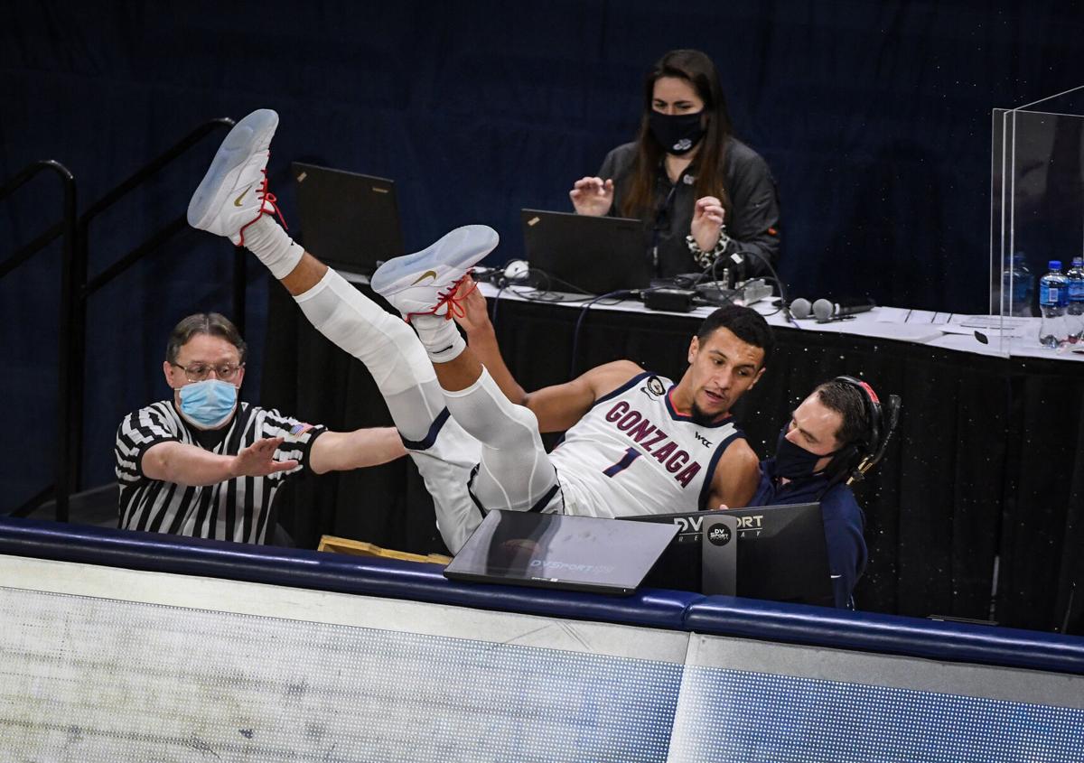 Gonzaga S Jalen Suggs Brings Football Background To The Hardwood Swx Right Now Khq Com