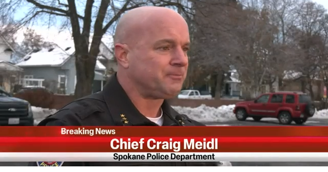 Spokane police searching for suspect following standoff in Logan ...