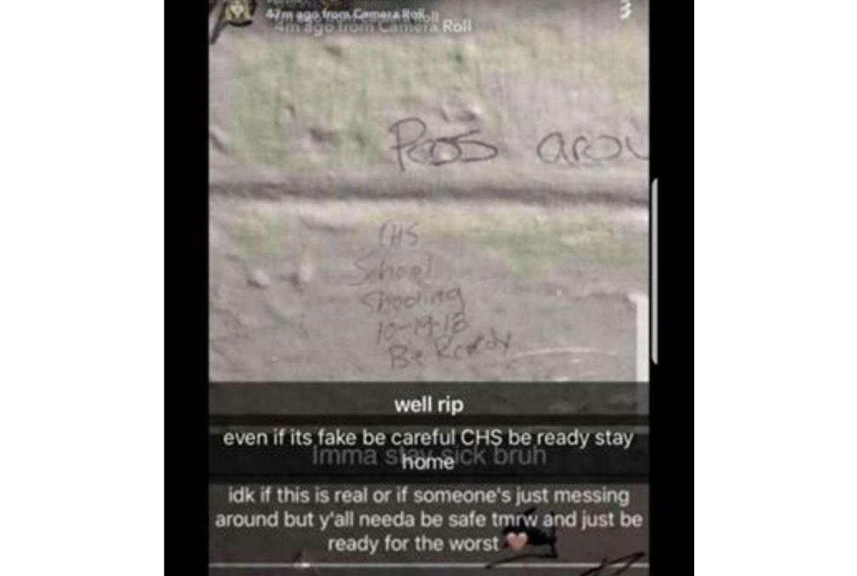 Cda Police No Credible Threat To Cda High School Message Originated From East Coast News Khq Com