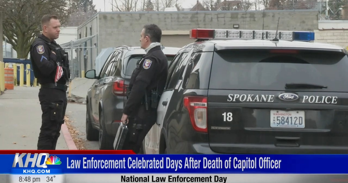 Spokane Pd Spokane Police Department honored during National Law Enforcement Day ...