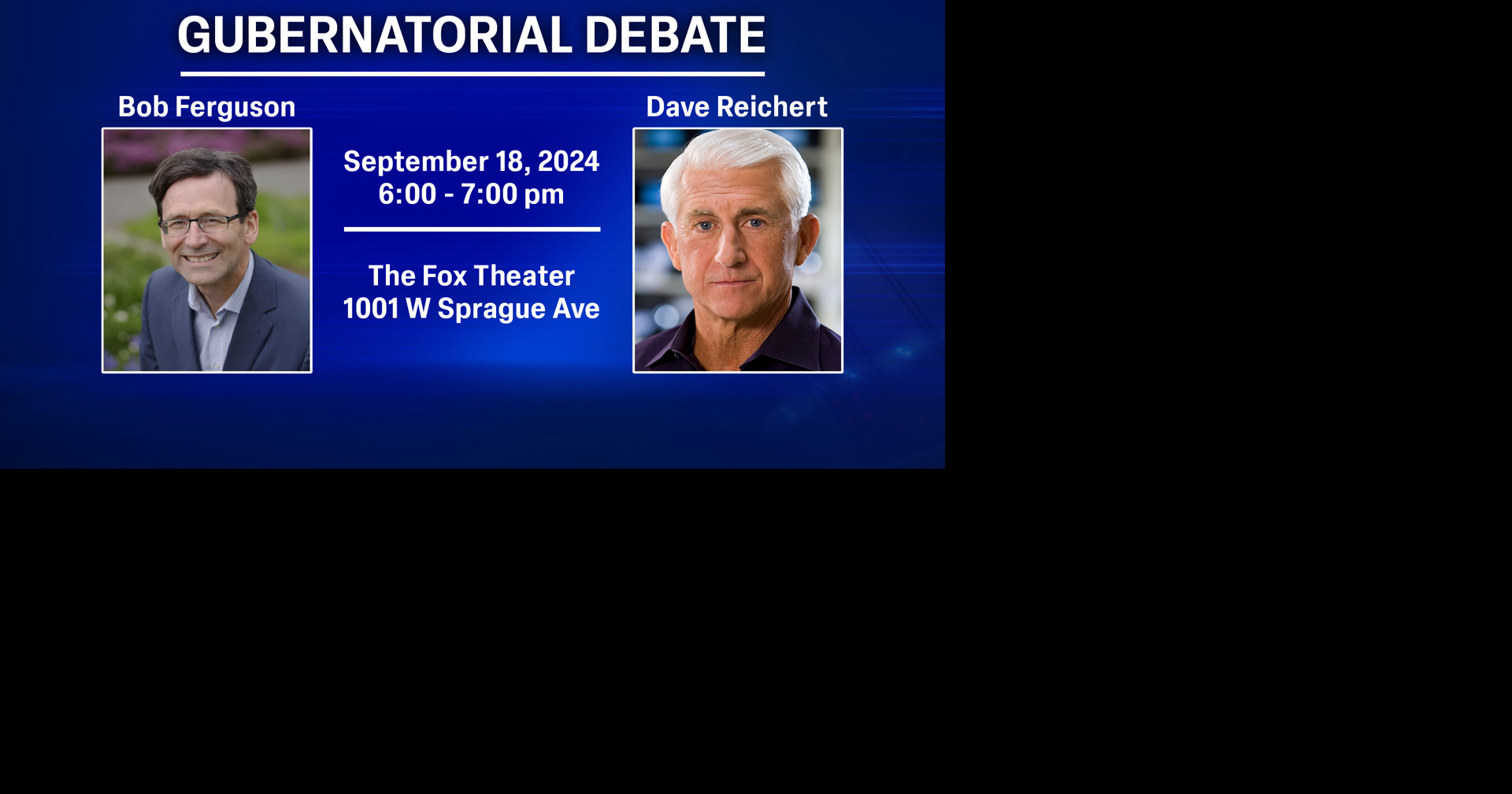Bob Ferguson and Dave Reichert plan to debate twice ahead of ...