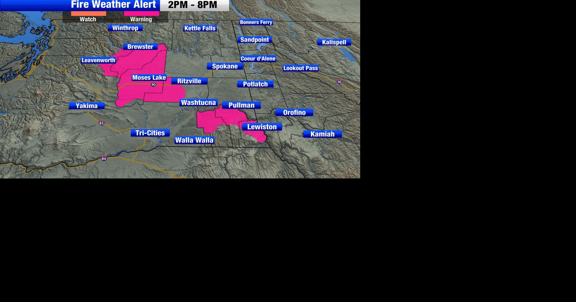 Gusty winds prompt elevated fire danger as dry conditions continue ...