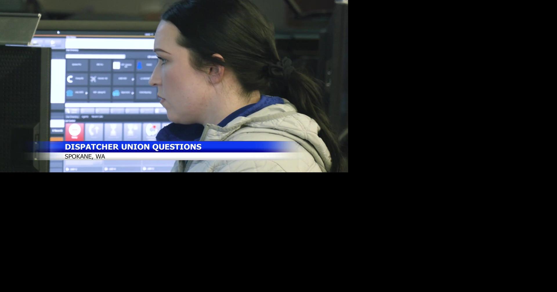 Which union will fire and EMS dispatchers belong to in Spokane?