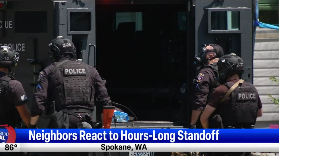 Suspect Arrested After Swat Standoff In North Spokane Spokane News 0239