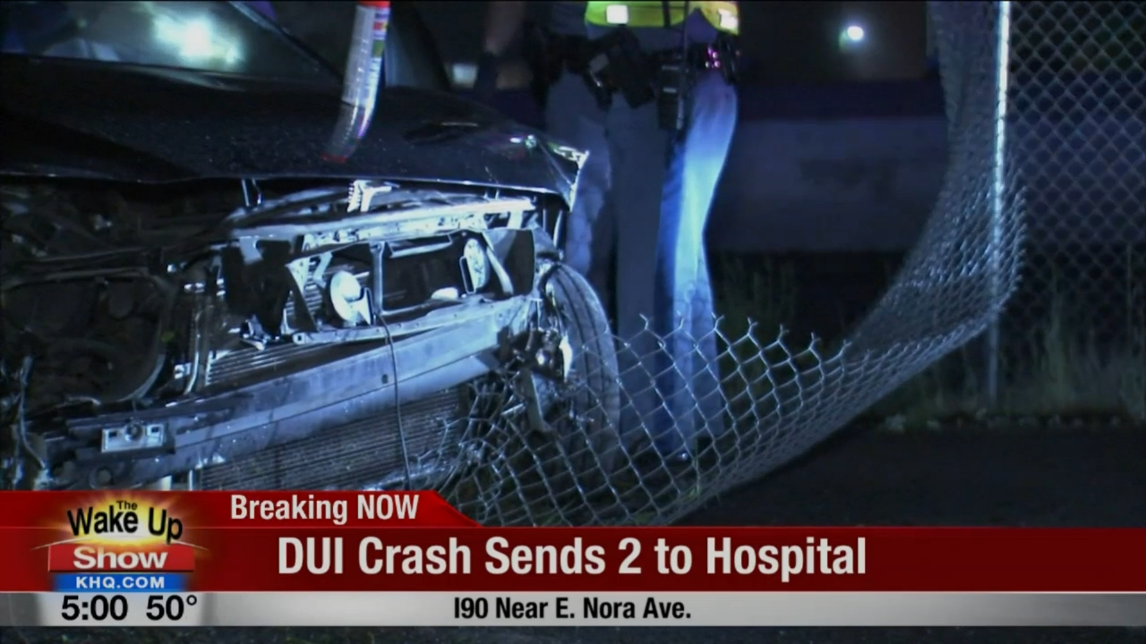 Four Hospitalized After Early-morning DUI Crash On I-90 In Spokane ...