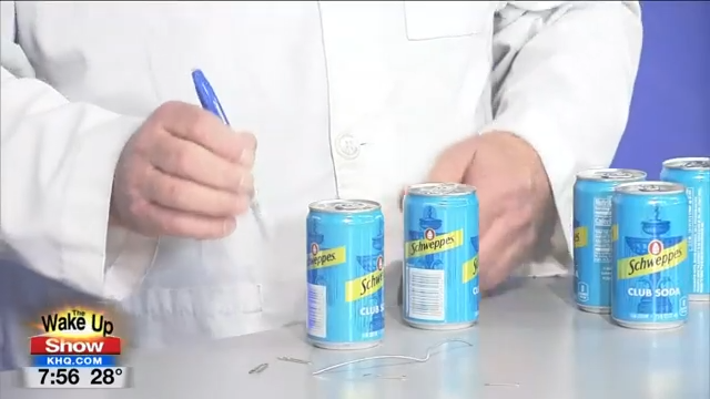 The Easiest Way to Open a Soda Can