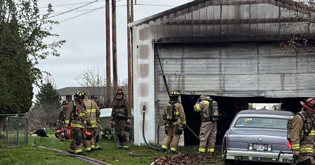 Garage fire in Spokane Valley attached to vacant house | Spokane News ...