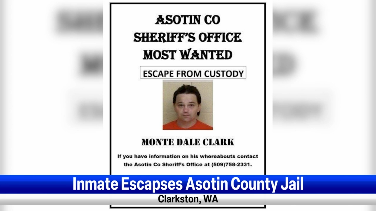 Asotin County Jail inmate escapes from Tri-State Hospital 