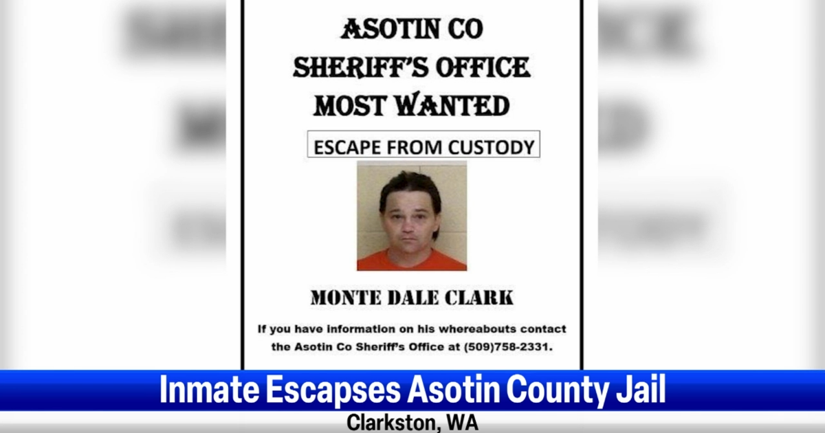 Asotin County Jail inmate escapes from Tri-State Hospital | Spokane ...