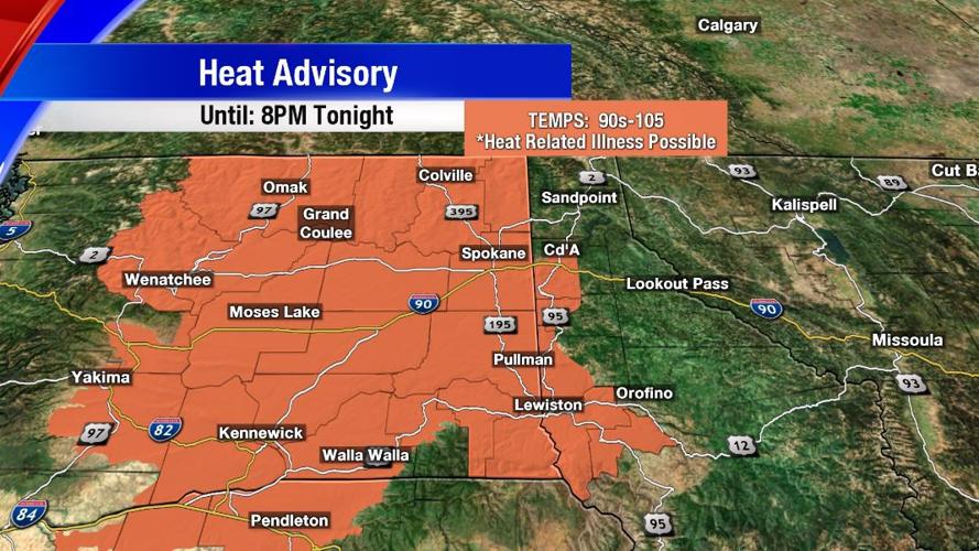 Heat Advisory extended until Thursday evening | Top Story | khq.com