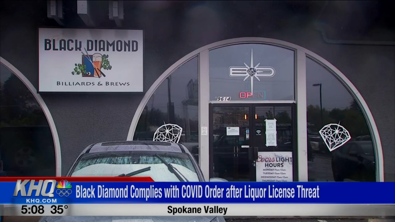 Black Diamond Bar To Close Indoor Dining After Liquor And Cannabis Board Vote To Suspend License News Khq Com