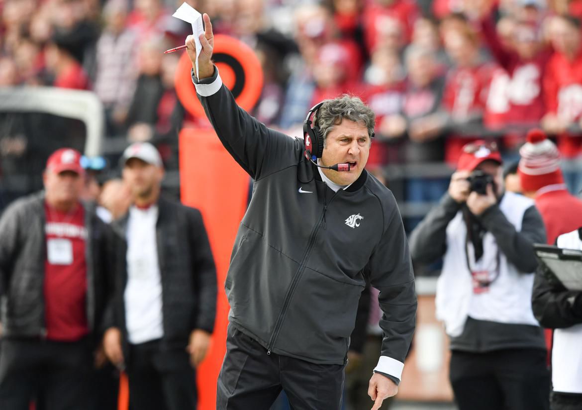 Washington State coach Mike Leach reportedly interviews for vacant  Mississippi State position | News 