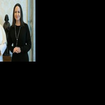 Venezuela's Nobel peace prize winner María Corina Machado met with Pope Leo XIV at the Vatican