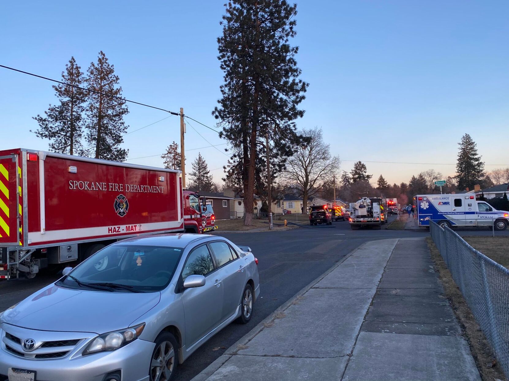 Home Sustains Extensive Damage After Fire In Northwest Spokane, No ...