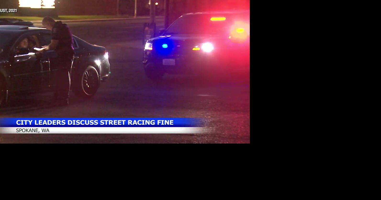 Spokane leaders weigh new penalties for illegal street racing
