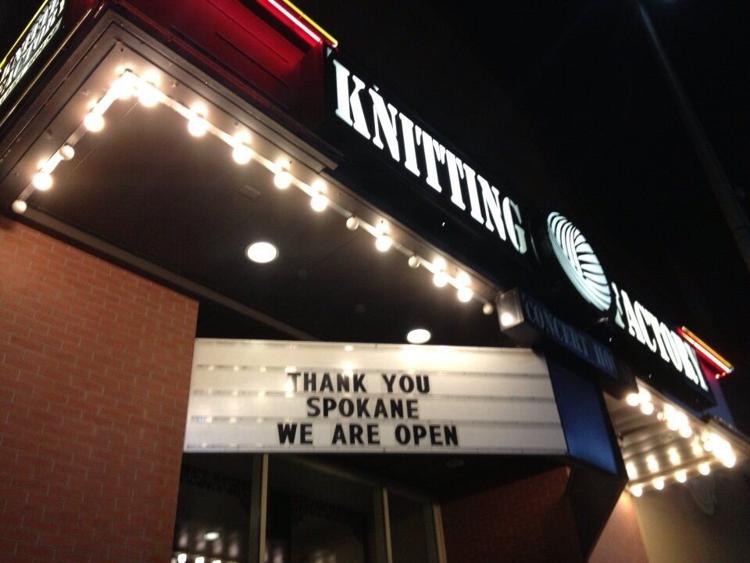 Spokane's Knitting Factory Is Open For Business Once Again News