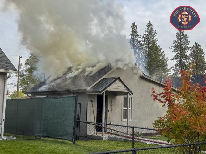 Spokane Valley attic fire tackled by multiple agencies | | khq.com