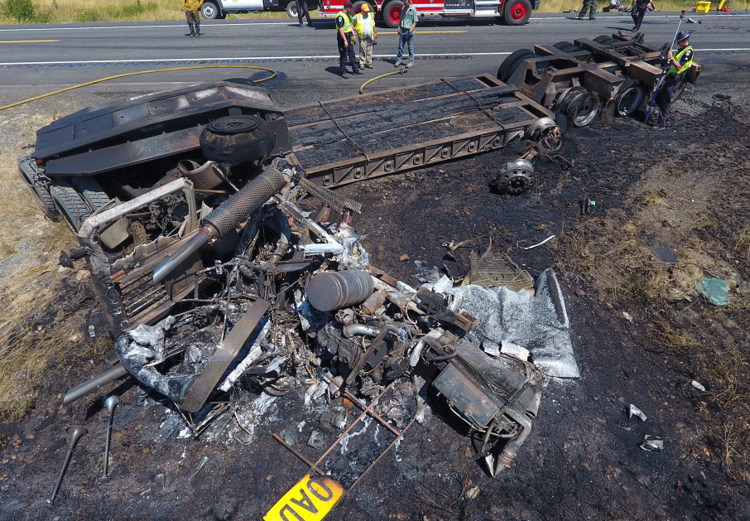 Fatal accident occurs on US95 south of Tensed Friday, two