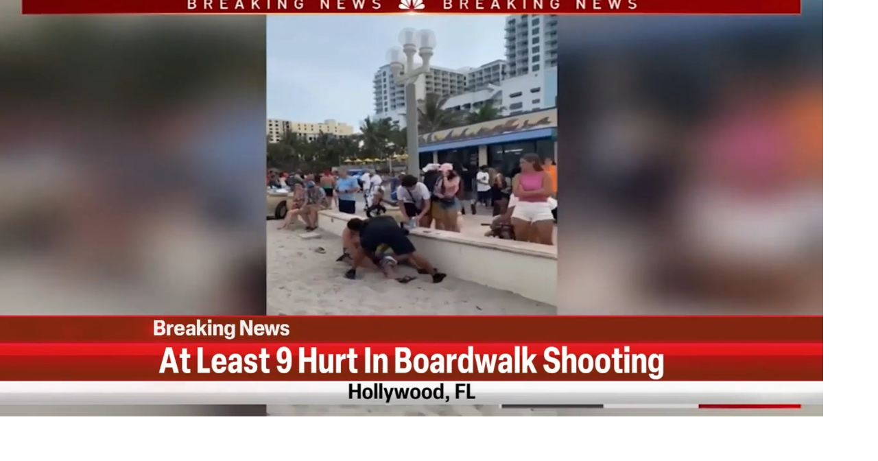 9 people injured in Florida boardwalk shooting, suspect detained
