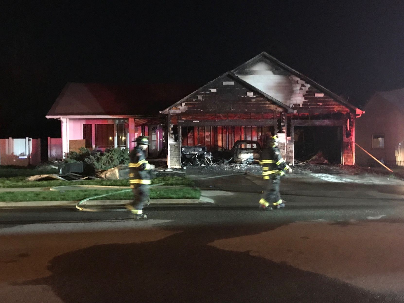 Early Morning House Fire Breaks Out In Spokane Valley, Sending Flames ...