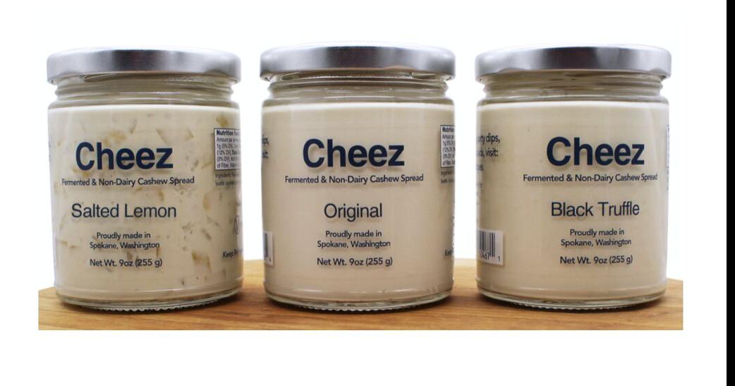 Cheez A nondairy cheese alternative made locally in Spokane Spokane