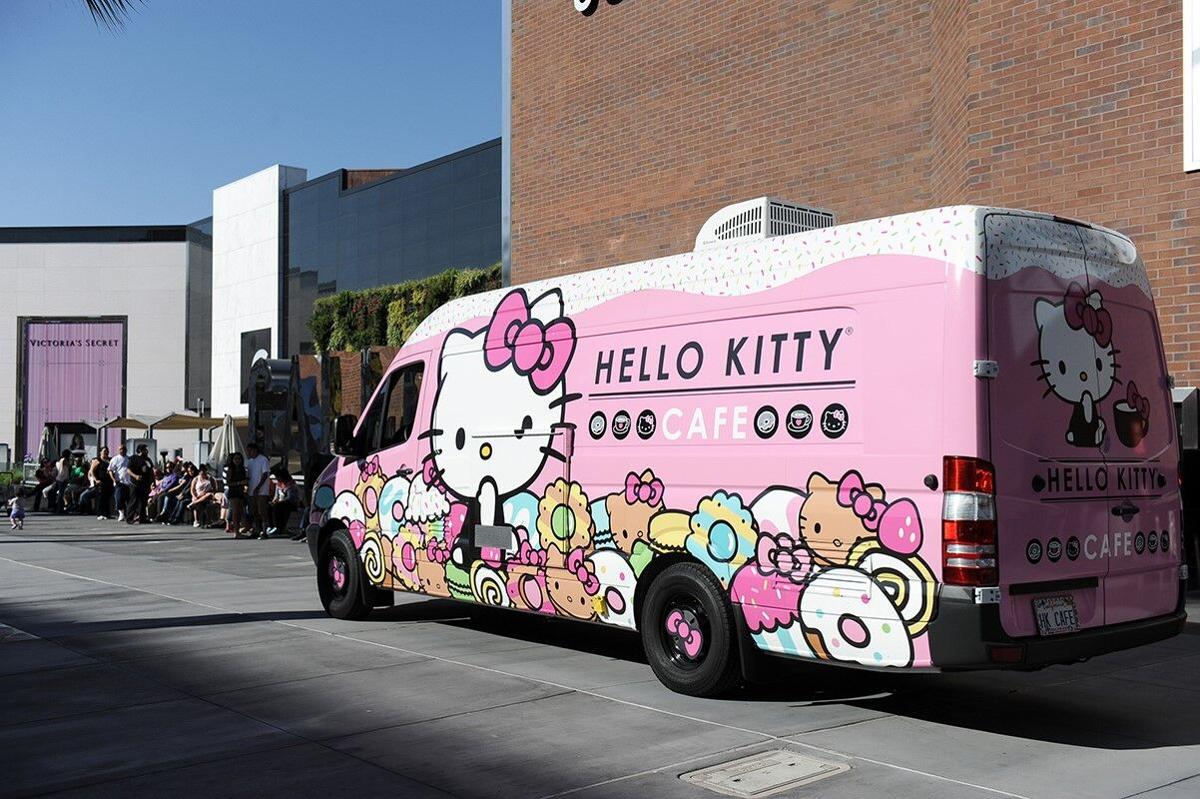 River Park Square  Hello Kitty Cafe Truck