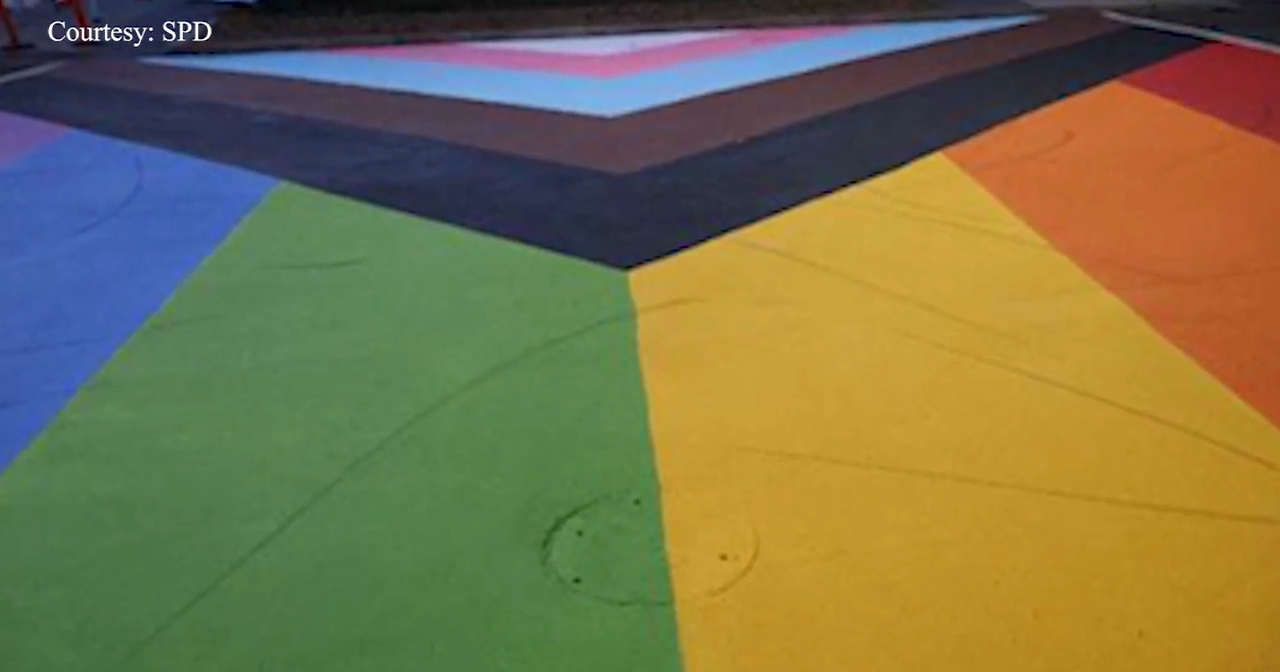Downtown Spokane Pride Mural vandalism leads to multiple arrests - Vimarsana News