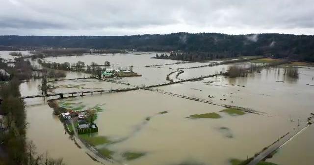 Drone video shows flooding in Duvall, Washington | Spokane News | khq.com