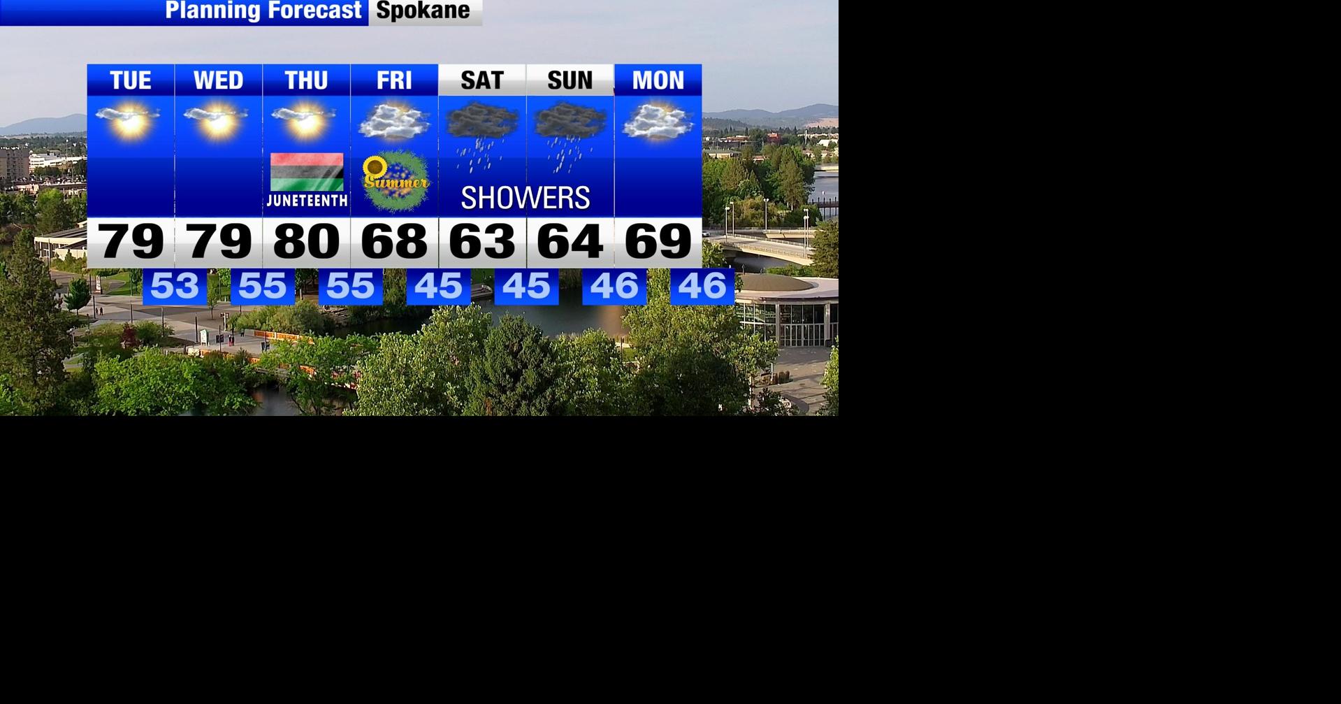 More sunshine over the next few days with elevated fire danger ...
