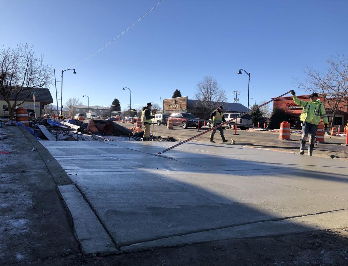 Bozeman Business Boom Finishing Up Road Construction Before Winter Hits Regional Khq Com