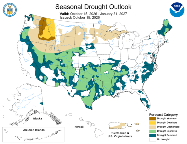 NOAA’s Winter Outlook Predicts El Niño-Driven Wetter South, Mild North