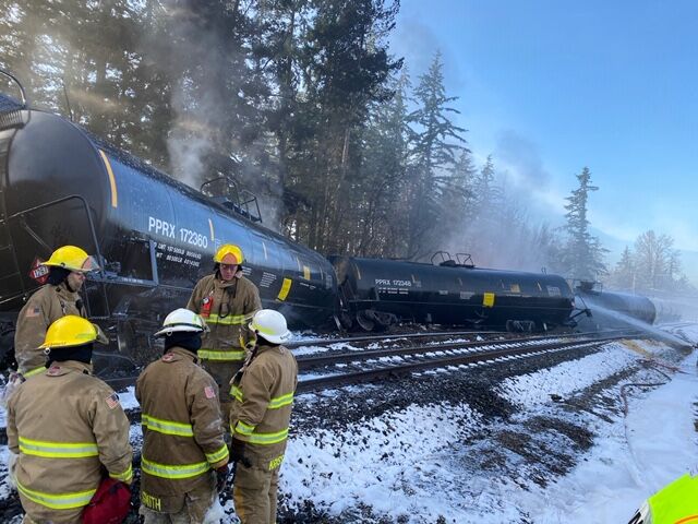 Custer train derailing