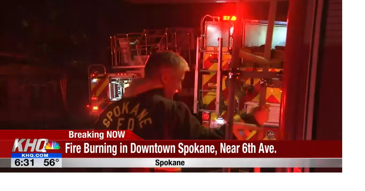 Fifth and Maple back open after apartment fire in downtown Spokane ...