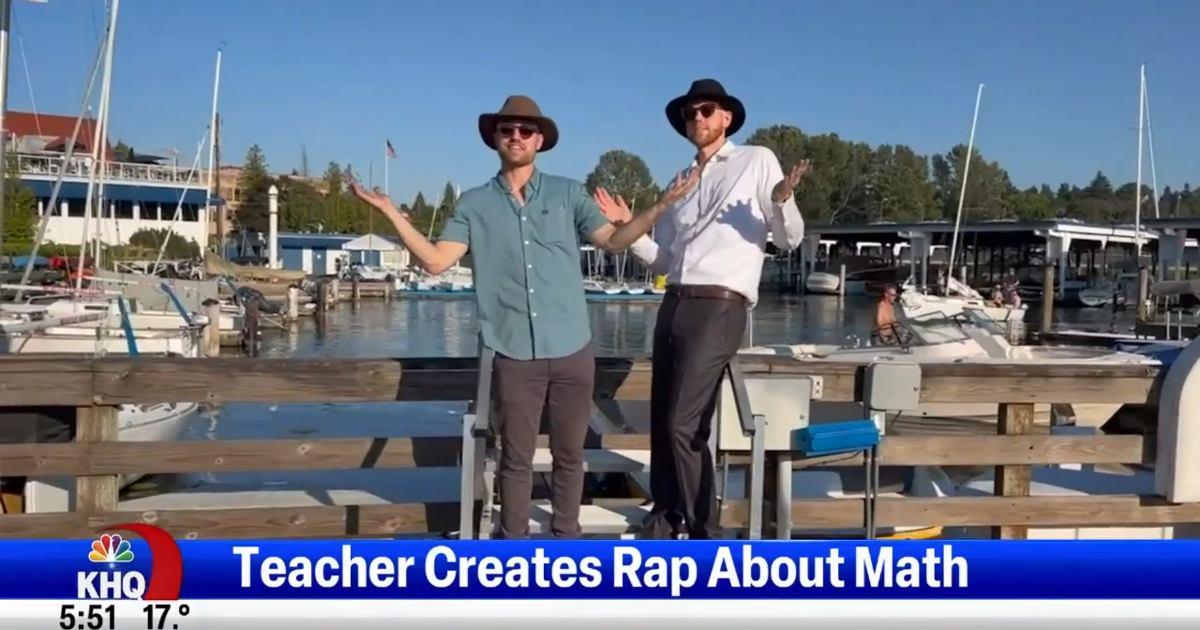 Spokane teacher makes math fun by creating a rap | Spokane News | khq.com