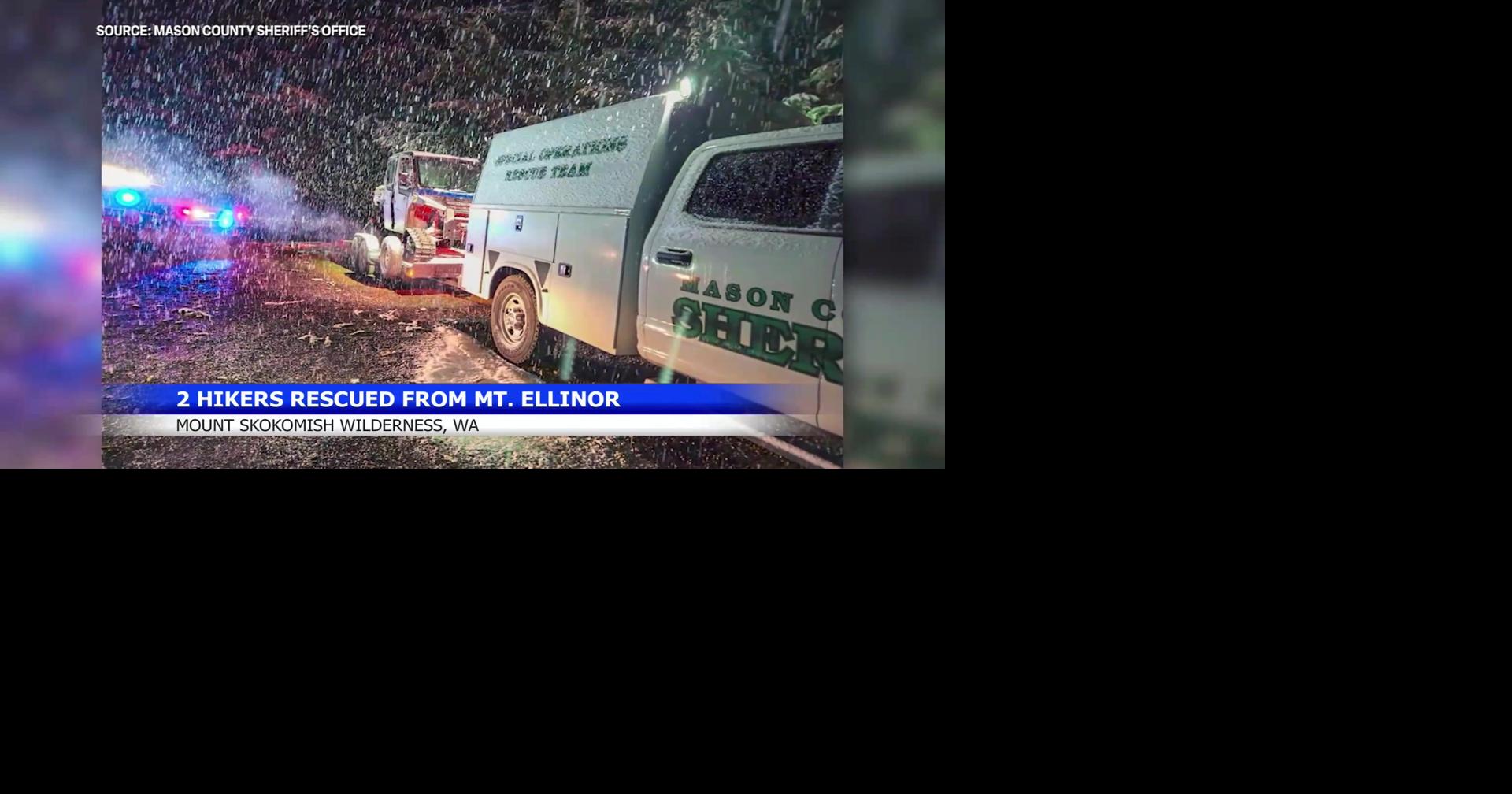 Two hikers rescued after slippery fall on Mount Ellinor | Spokane News ...
